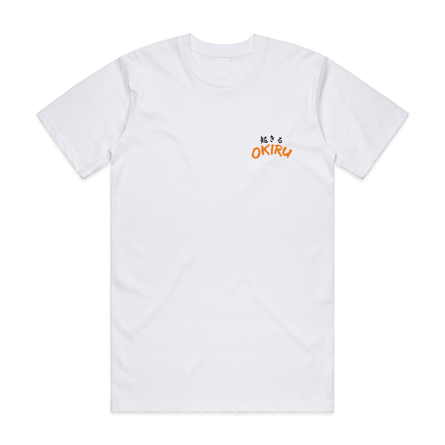 The Tiger Tee White - OKIRU T-shirt Unisex